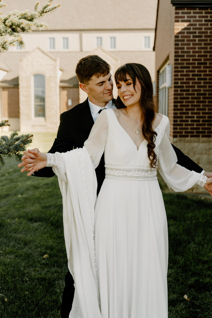 Lincoln, Nebraska Wedding at North American Martyrs. Tips on choosing your wedding photographer.